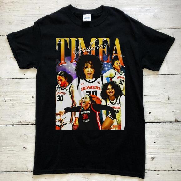 Other - Timea Gardiner - Oregon State Beavers - Unisex Black T-Shirt